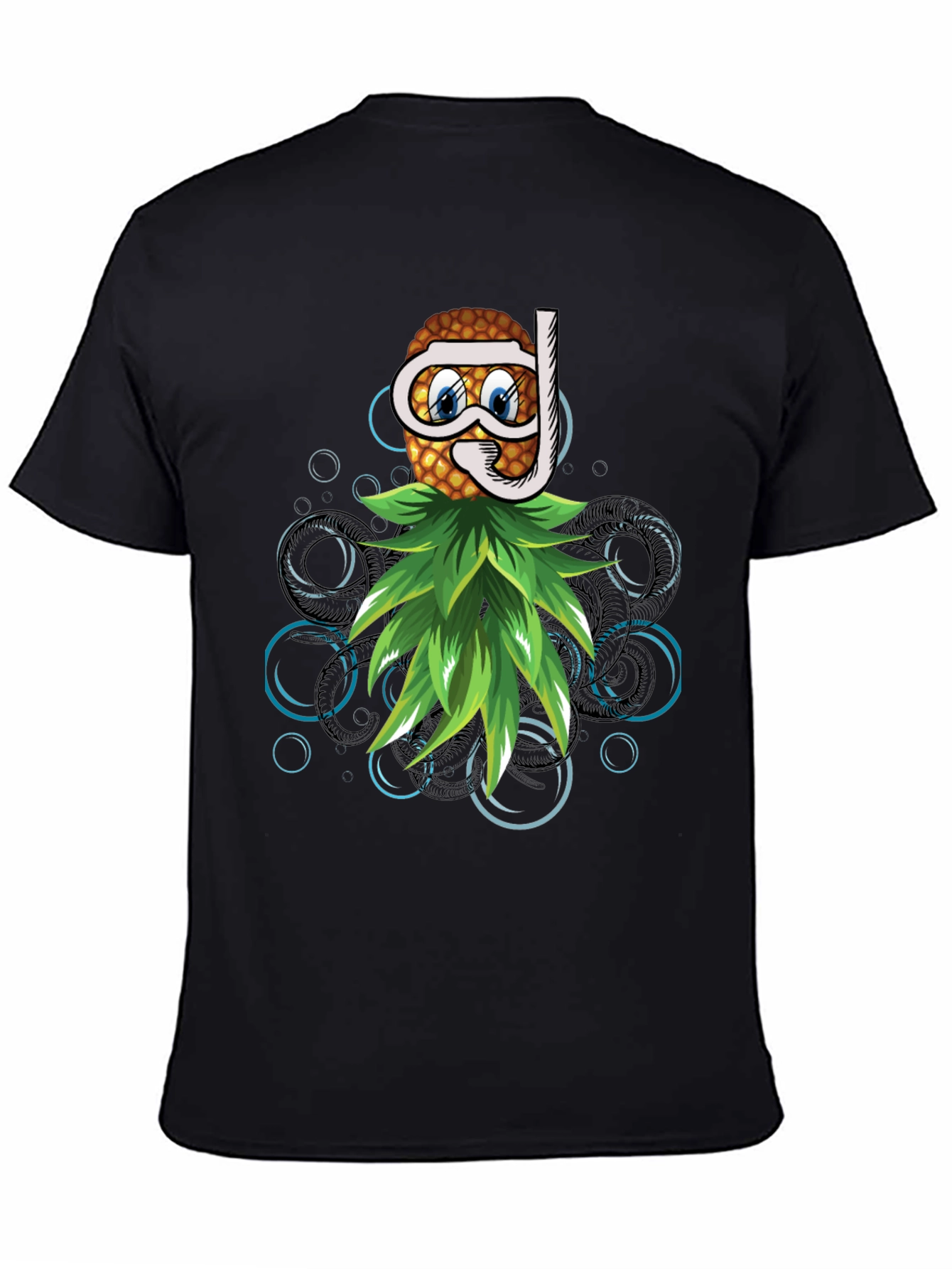 Funny Pineapple Snorkel T-Shirt