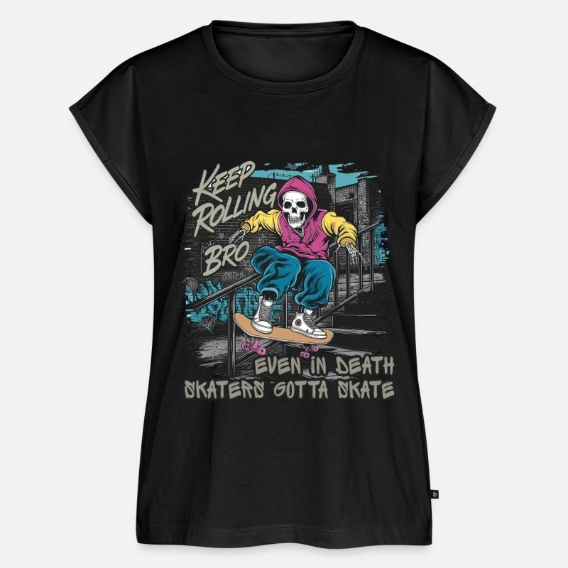Skeleton - Even in death, skater gotta skate