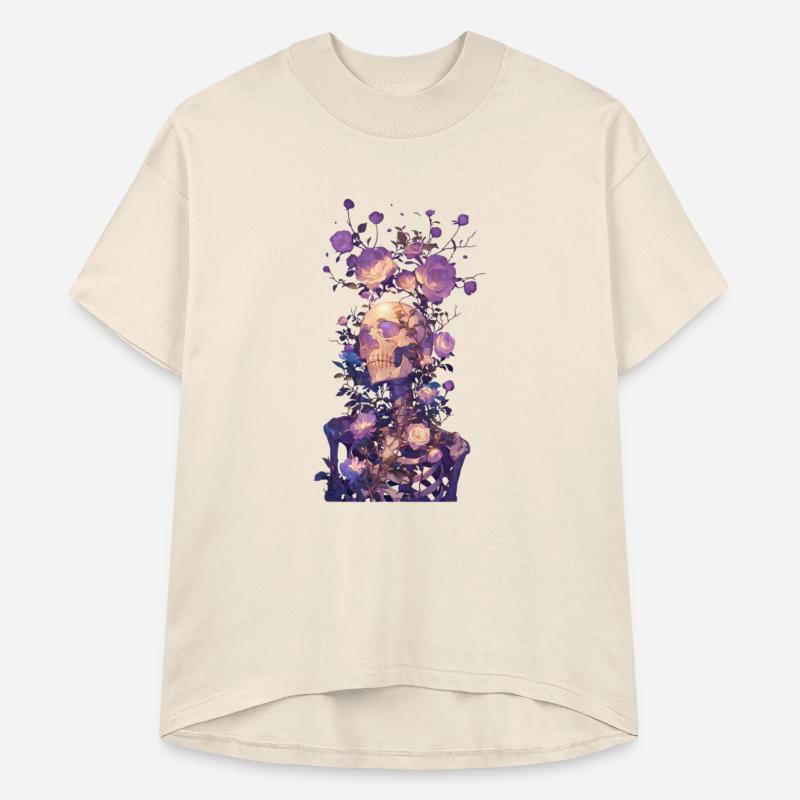 Skeleton Flowers Pastel Aesthetic