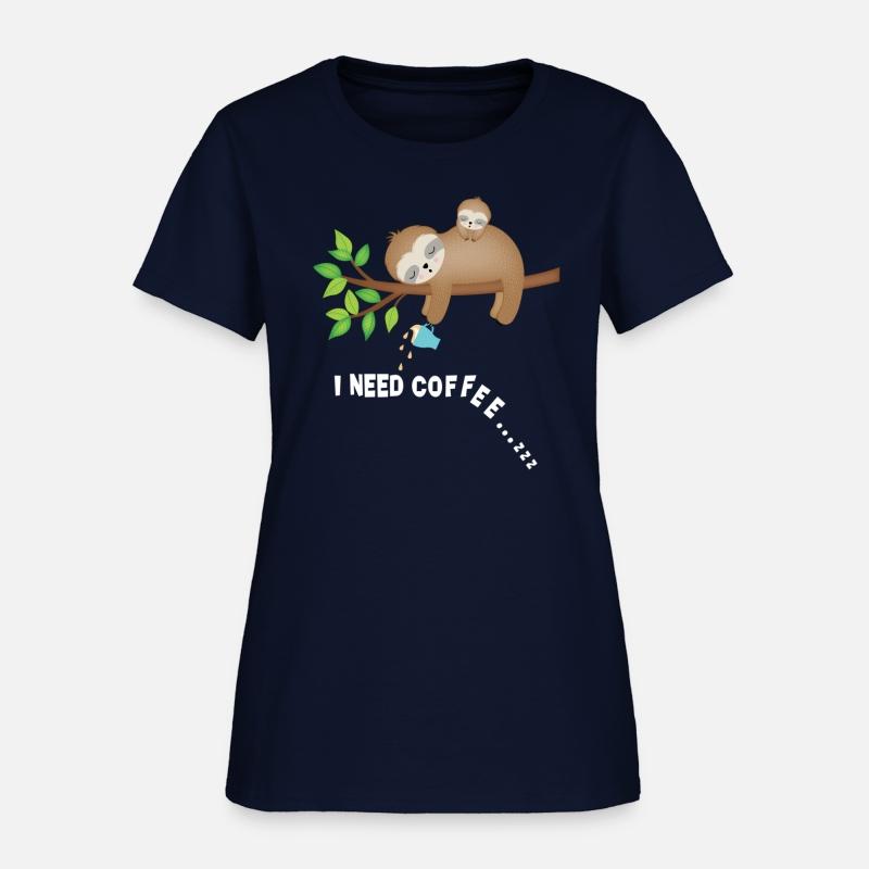 Sleepy Sloth Mom And Baby Lazy Sloths I Need