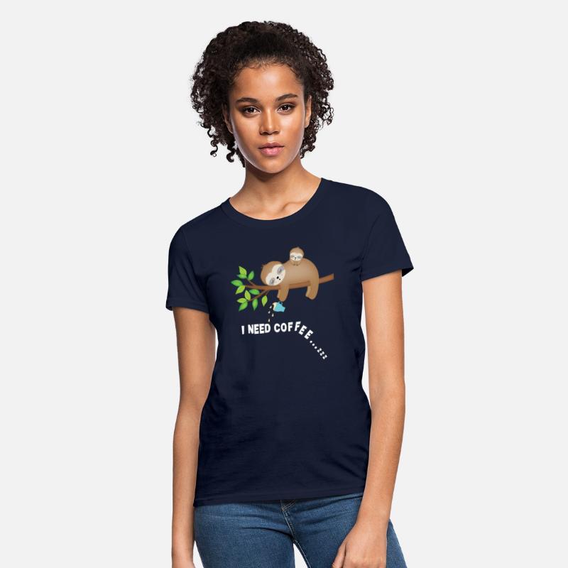 Sleepy Sloth Mom And Baby Lazy Sloths I Need