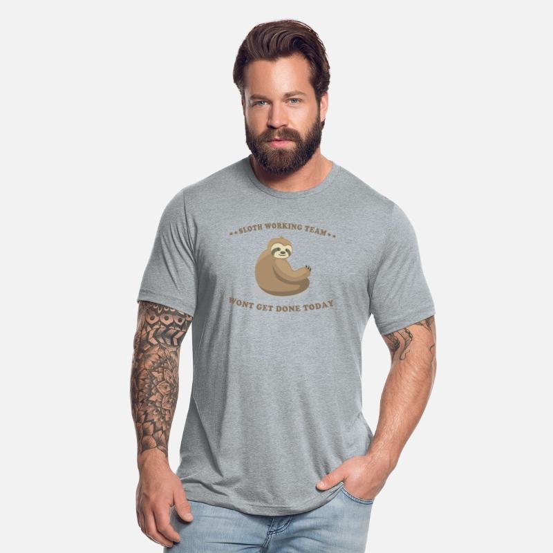Sloth Working Team Won't Get Done Today Hoodie