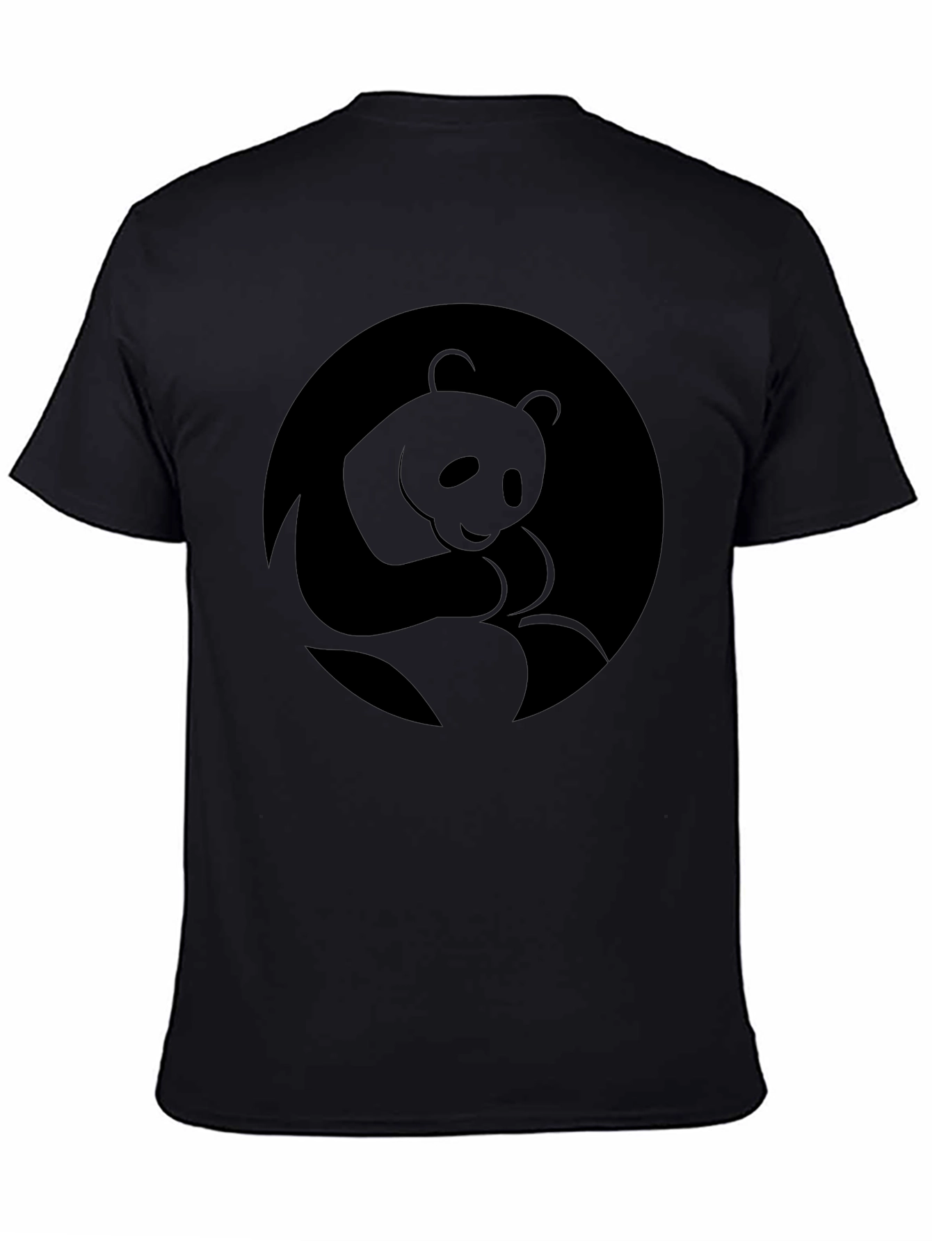Black Panda Graphic Tee - Modern Style