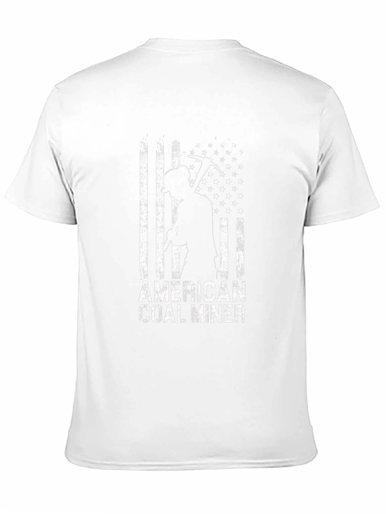 American Coal Miner Graphic T-Shirt