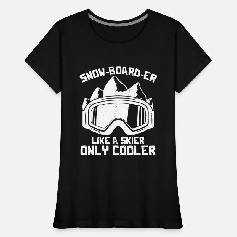 Snow-board-er Like A Skier Only Cooler