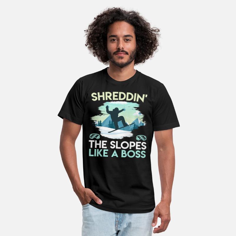 Snowboarder Shreddin' the Slopes Like a Boss