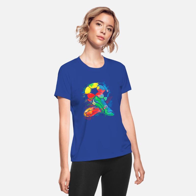 Soccer ball cleats watercolor Shirt - player shirt