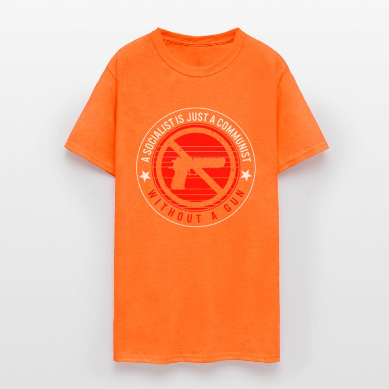 Socialist Is Just A Communist Gun Shirt,