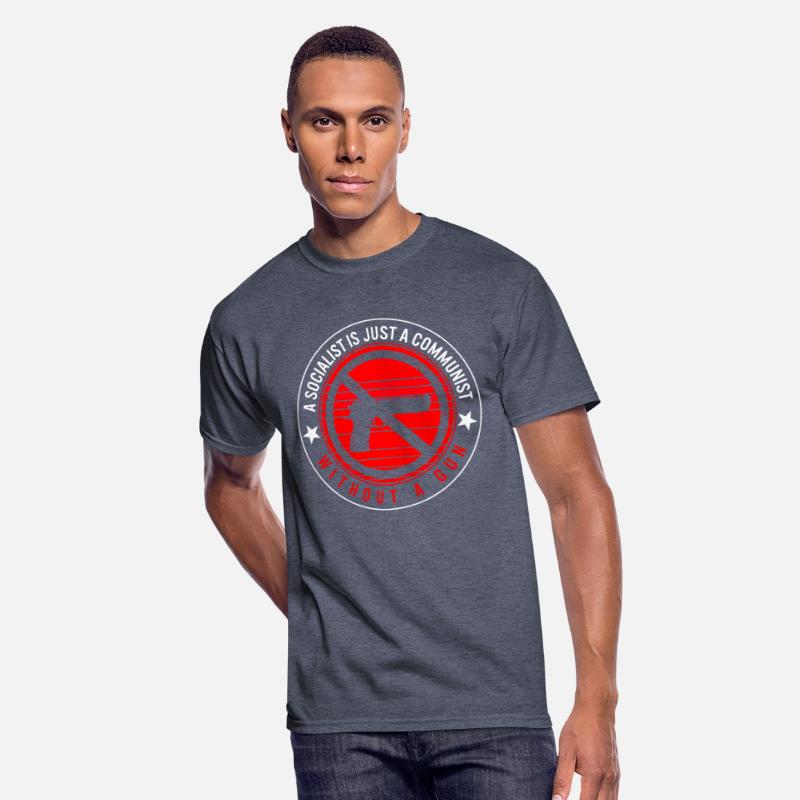 Socialist Is Just A Communist Gun Shirt,