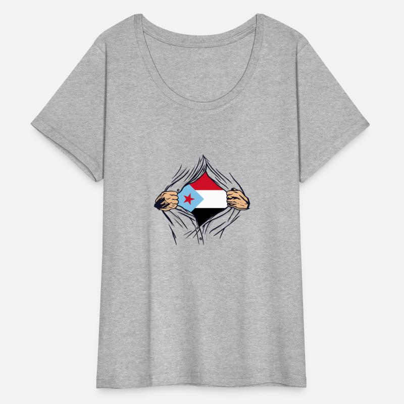 South Yemen Flag Ripped