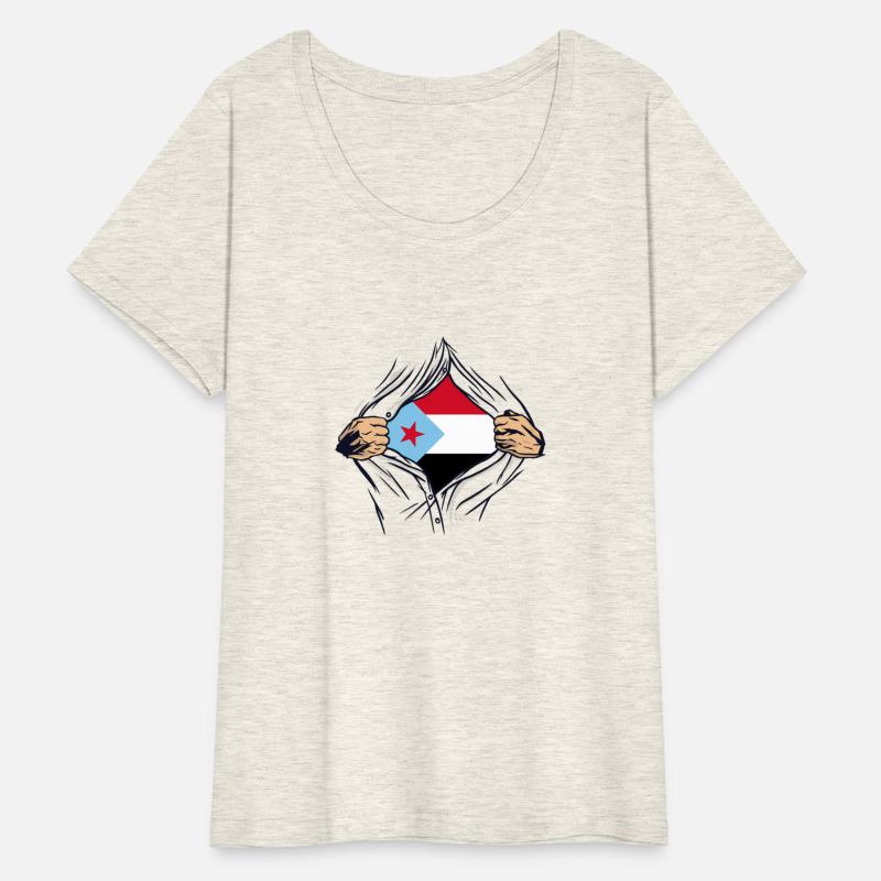 South Yemen Flag Ripped