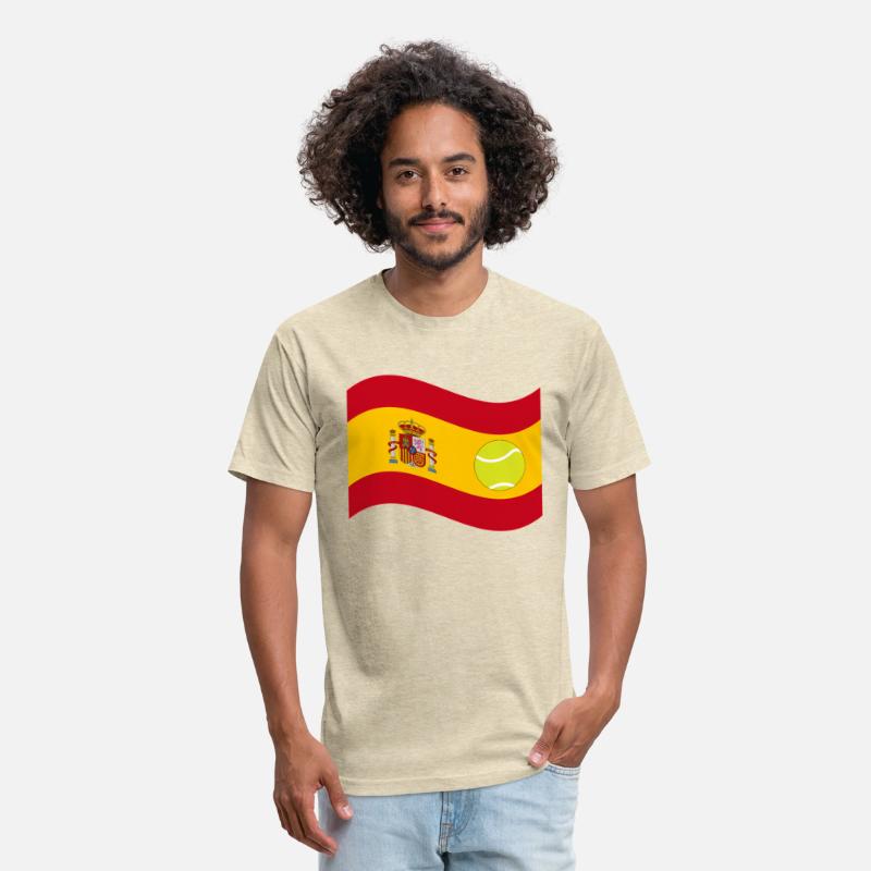 Spain Tennis Ball Country Flag Pride Sport Athlete