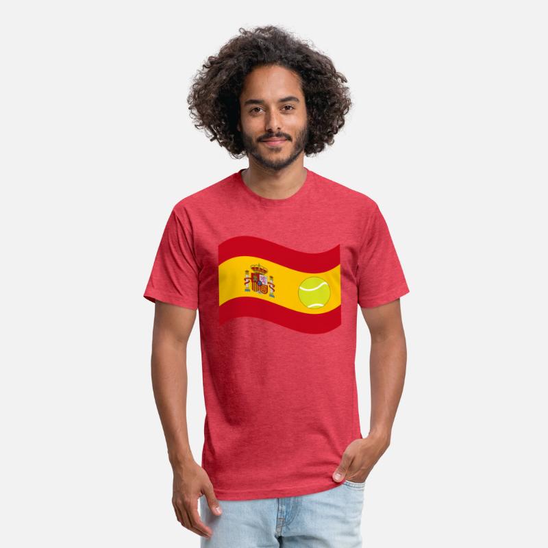 Spain Tennis Ball Country Flag Pride Sport Athlete