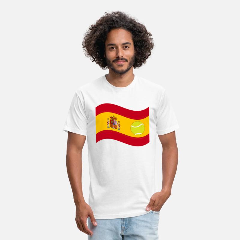 Spain Tennis Ball Country Flag Pride Sport Athlete