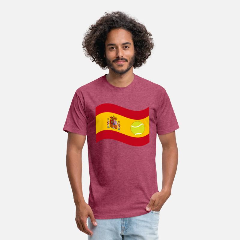 Spain Tennis Ball Country Flag Pride Sport Athlete