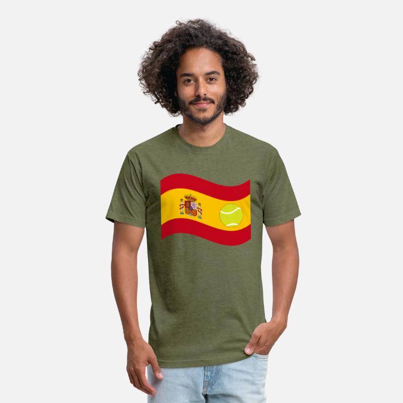 Spain Tennis Ball Country Flag Pride Sport Athlete