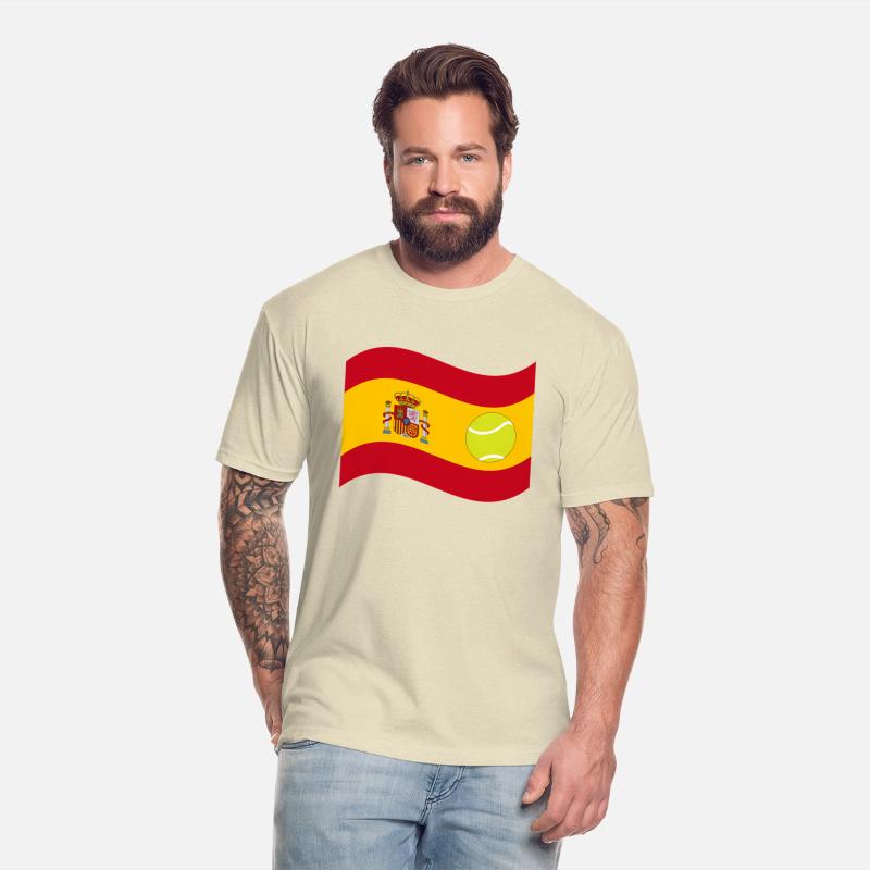 Spain Tennis Ball Country Flag Pride Sport Athlete