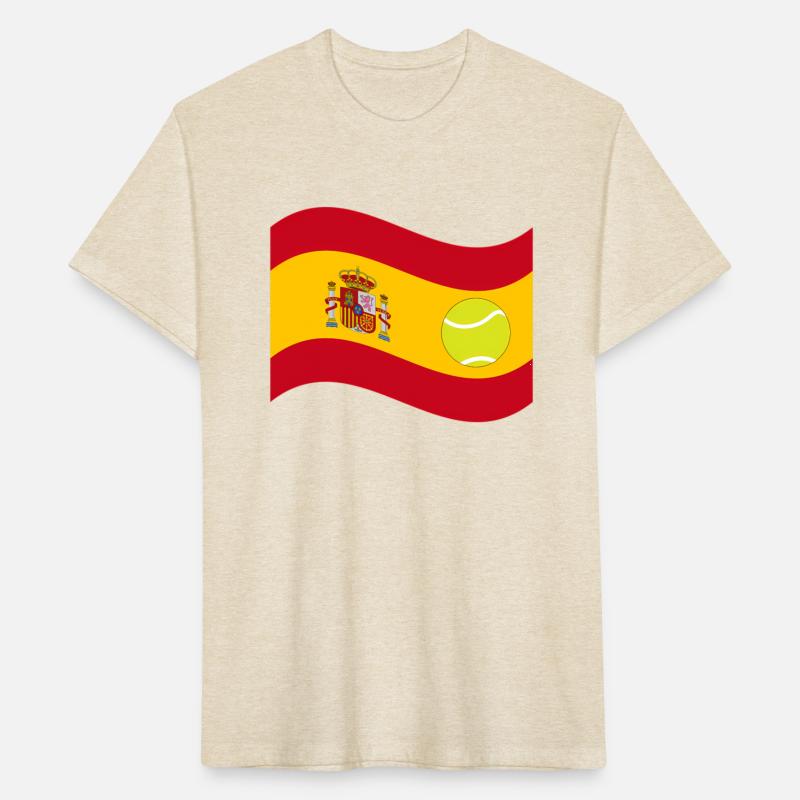 Spain Tennis Ball Country Flag Pride Sport Athlete