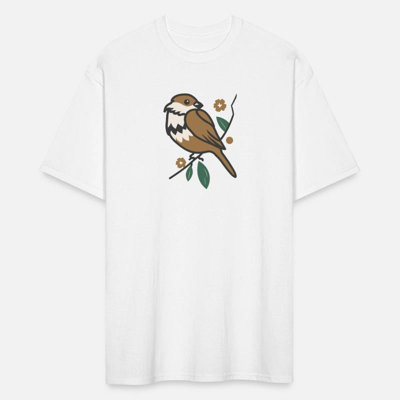 Sparrow Bird On A Branch