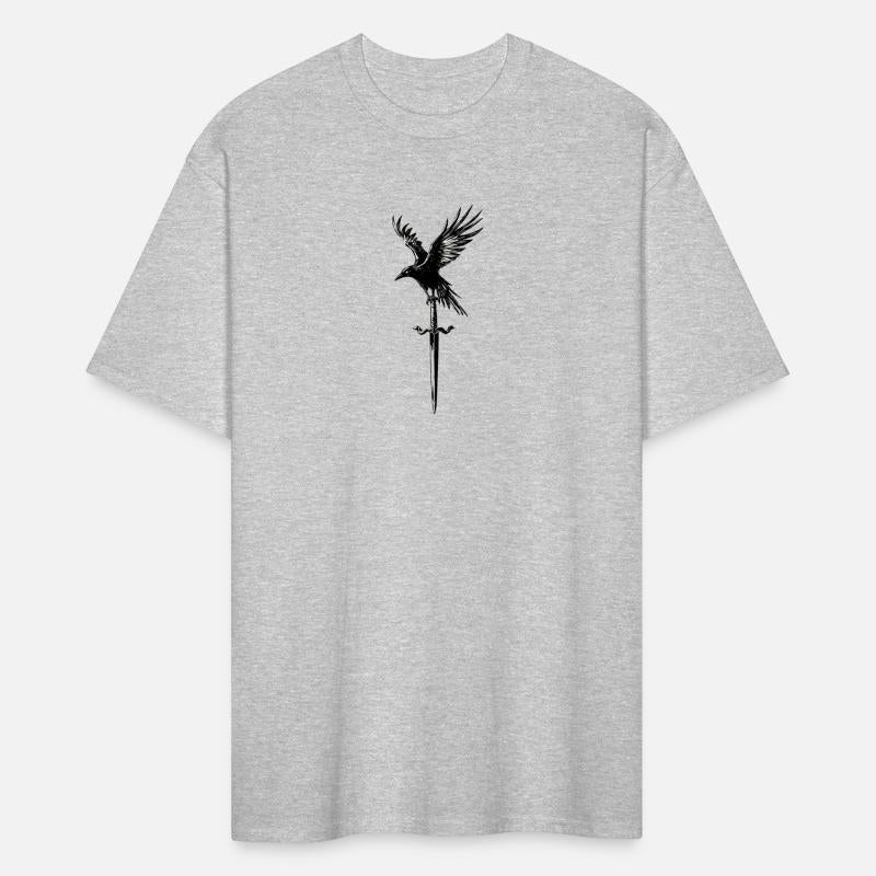 Sparrow holds the knife