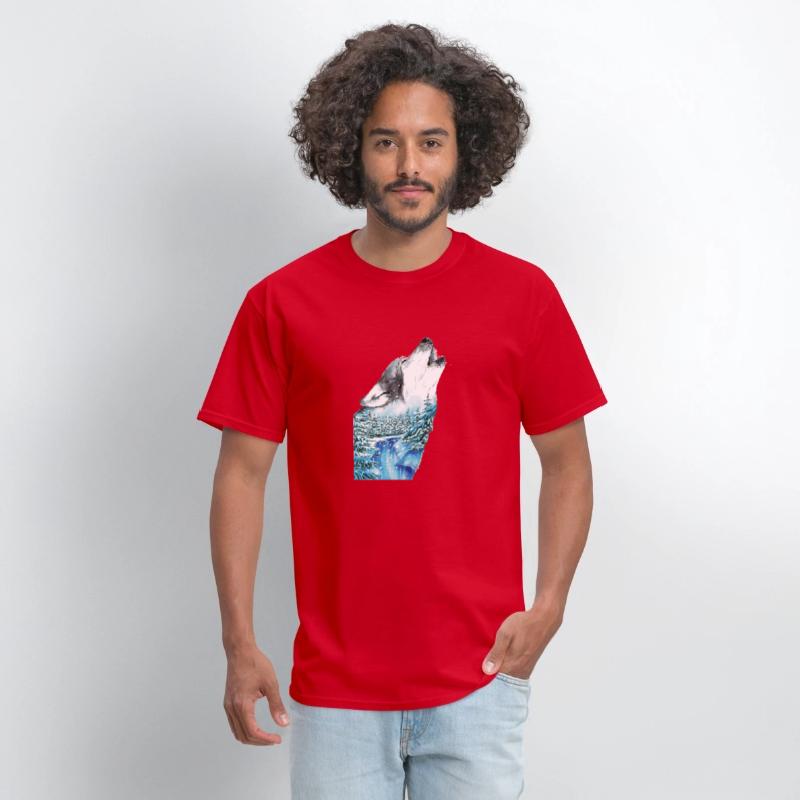 Spirit of Winter Wolf Wild Howling Art Winter Wolf