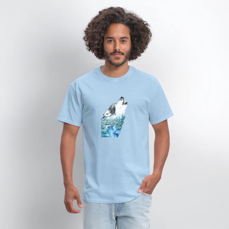Spirit of Winter Wolf Wild Howling Art Winter Wolf