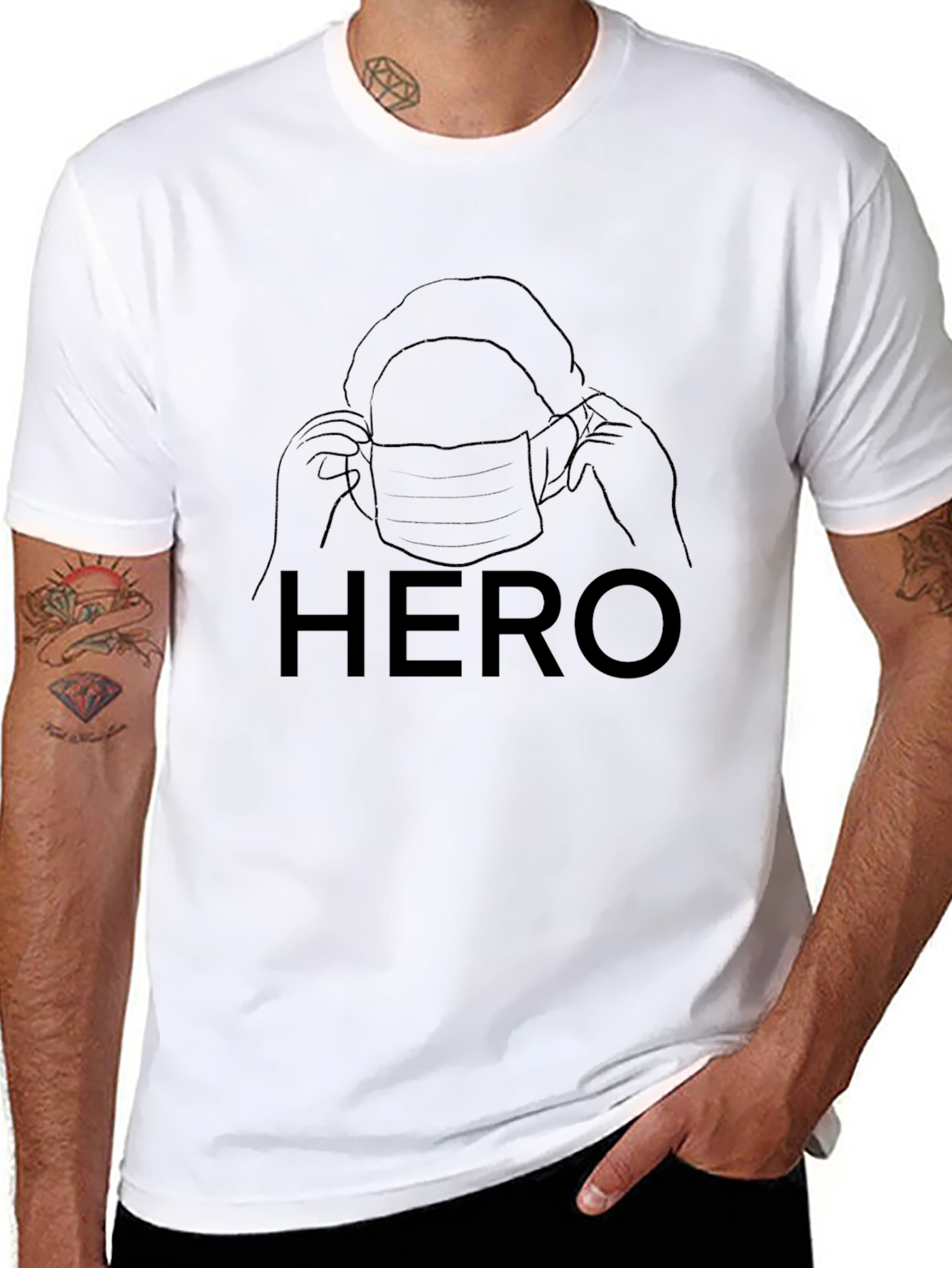 Hero Medical Professional Graphic Tee