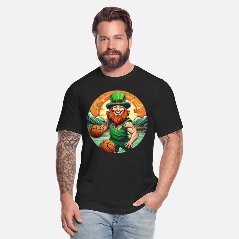 St. Patrick's Day Shamrock St Paddy's Day Basketba