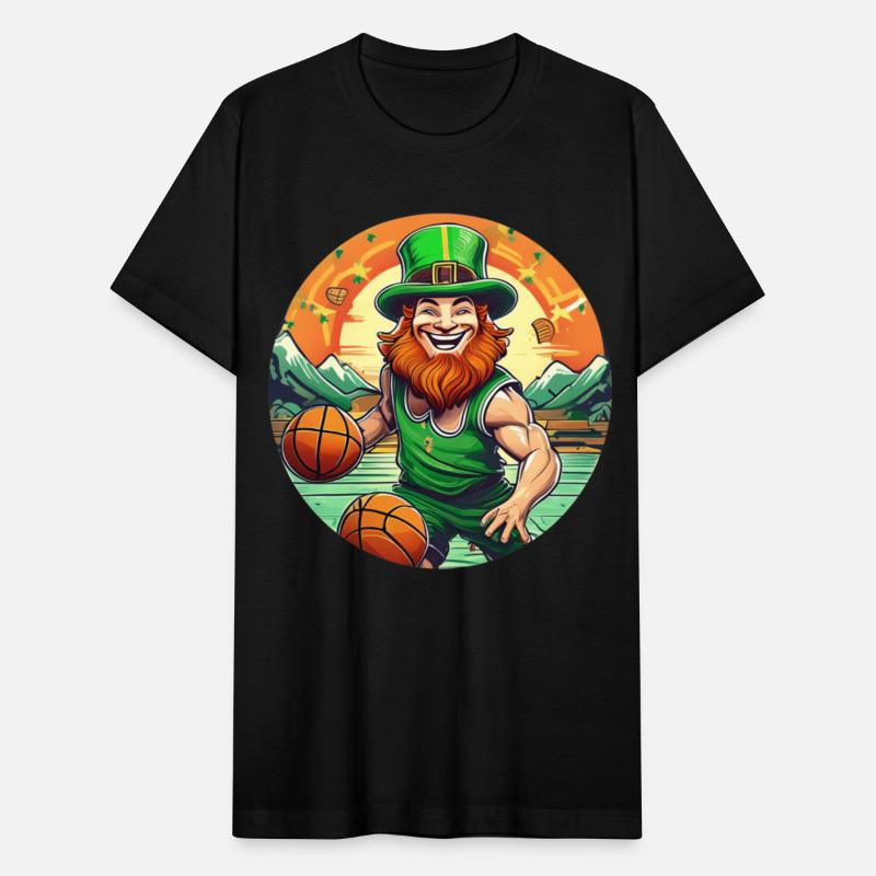 St. Patrick's Day Shamrock St Paddy's Day Basketba
