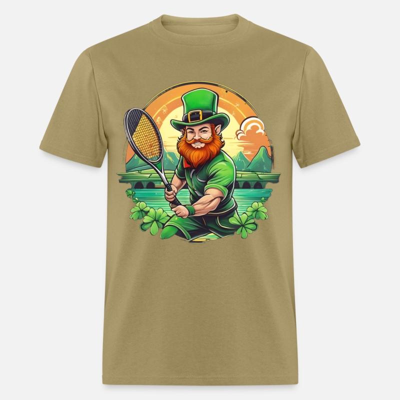 St. Patrick's Day Shamrock St Paddy's Day Tennis