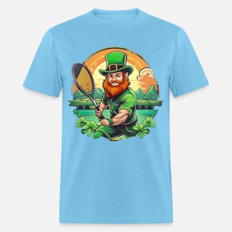 St. Patrick's Day Shamrock St Paddy's Day Tennis