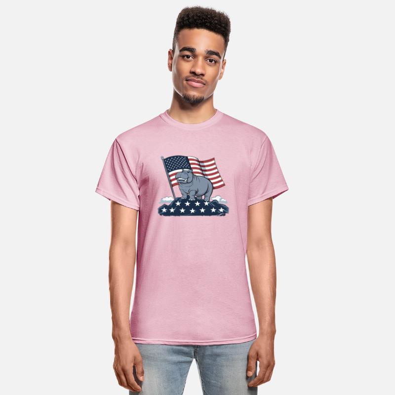 Stars and Stripes Hippo