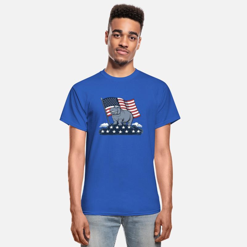 Stars and Stripes Hippo