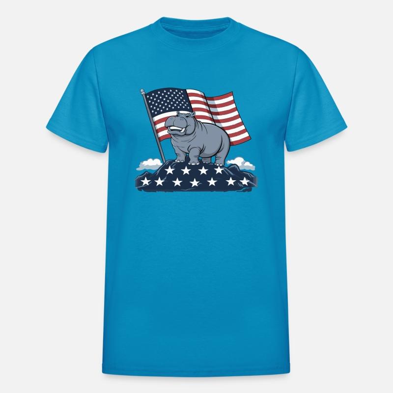Stars and Stripes Hippo
