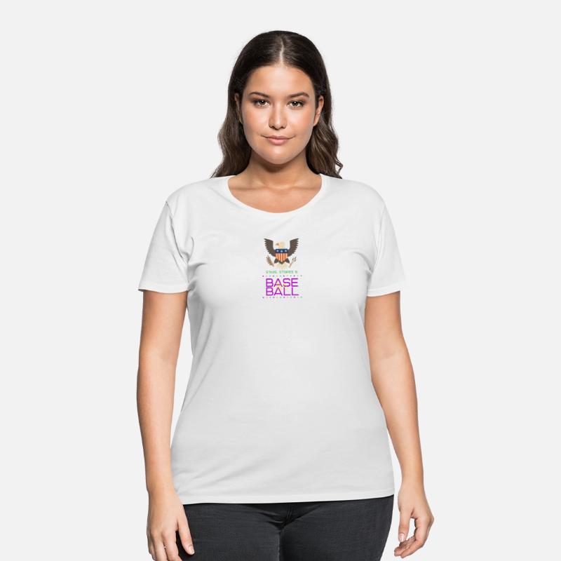 Stars Stripes and Baseball Trips. Baseball Tshirt
