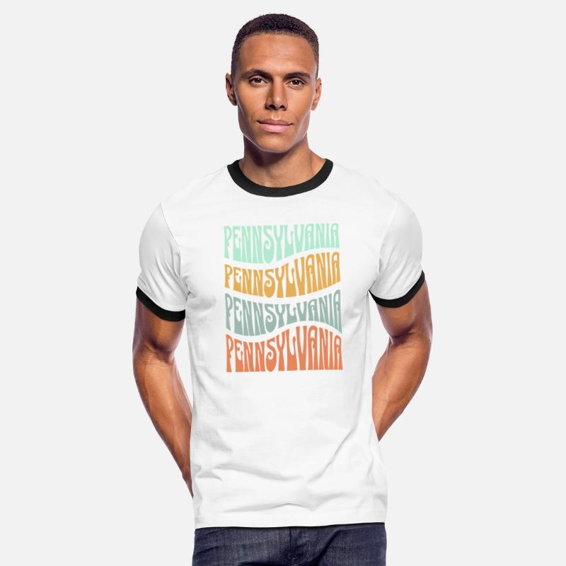 State Of Pennsylvania Retro Aesthetic Groovy Font