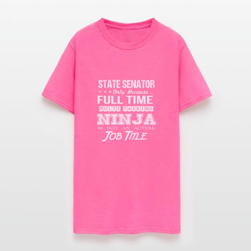 State Senator T Shirt - Multitasking Ninja Job Gif