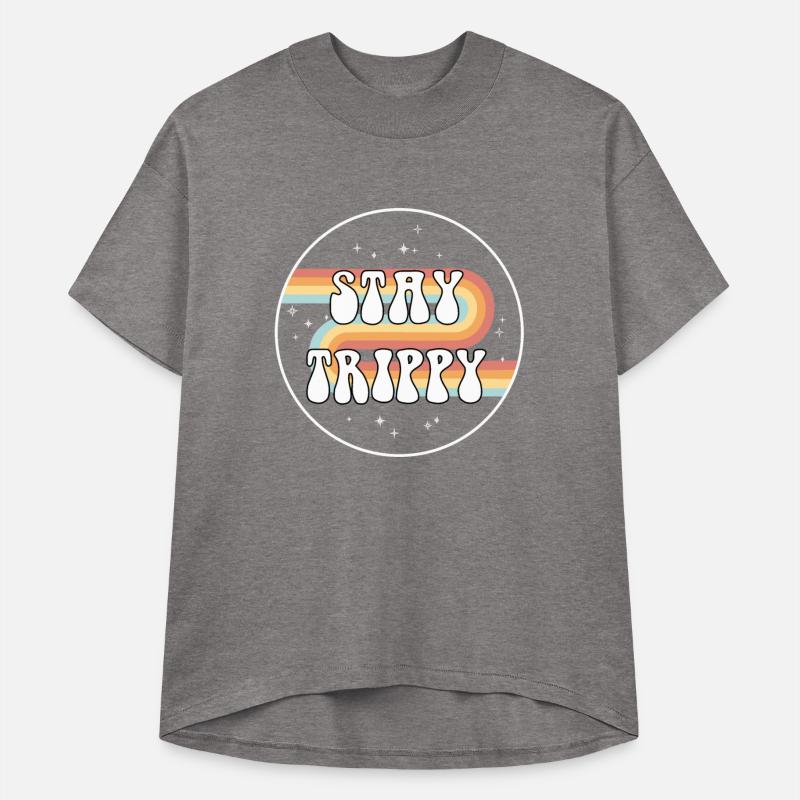 Stay trippy quote slogan typography lettering