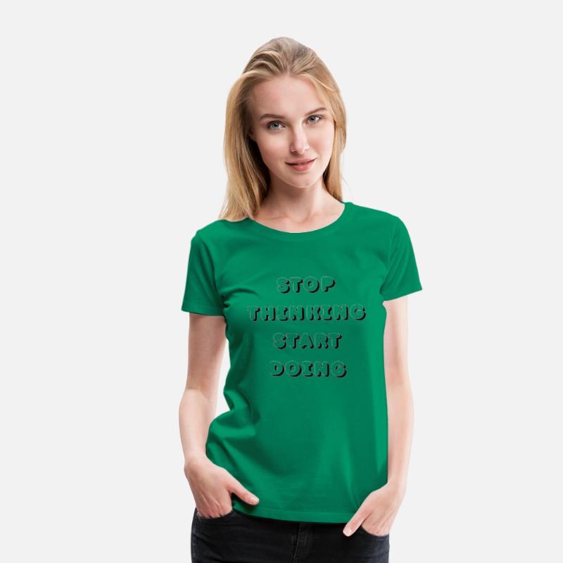 stop thinking and start doing