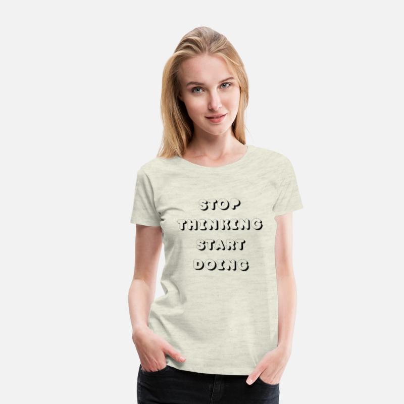 stop thinking and start doing