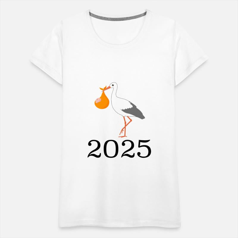 Stork Brings The Baby, Baby Is Coming Soon, Mom