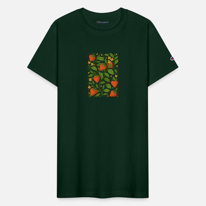 Strawberry Vine Illustration
