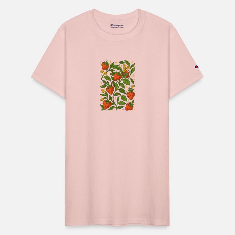 Strawberry Vine Illustration