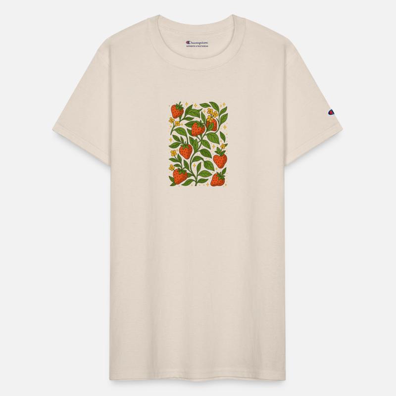 Strawberry Vine Illustration