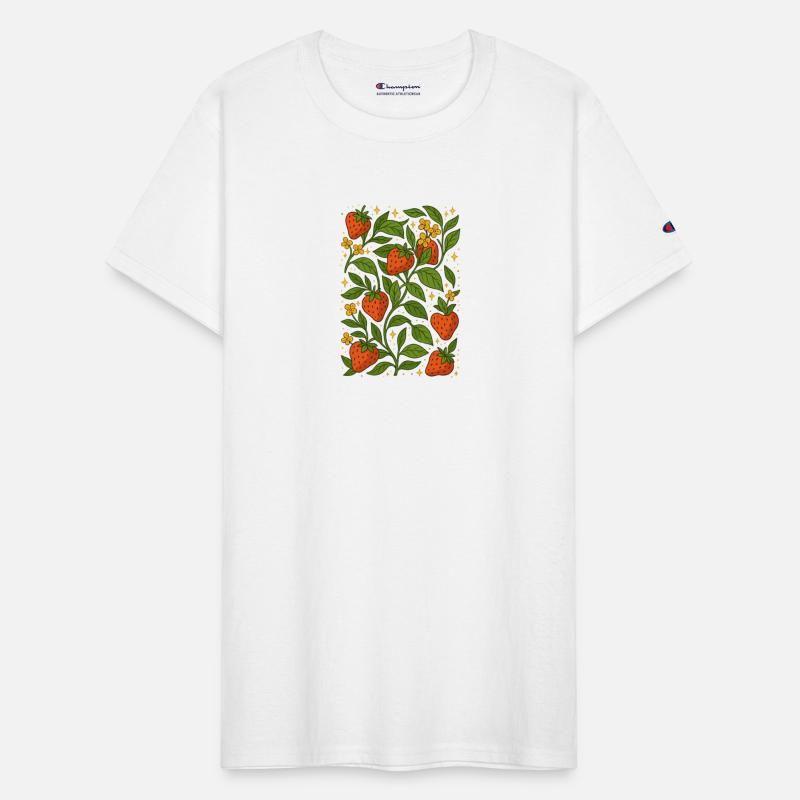 Strawberry Vine Illustration