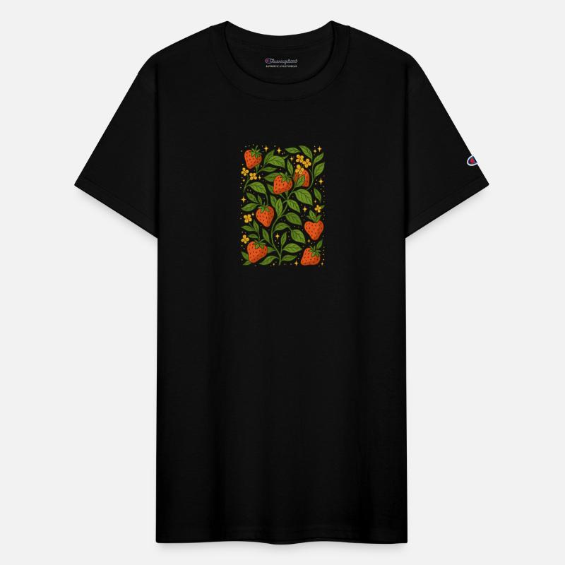 Strawberry Vine Illustration