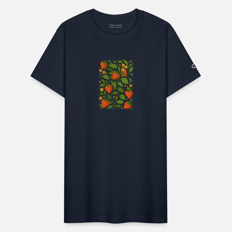 Strawberry Vine Illustration