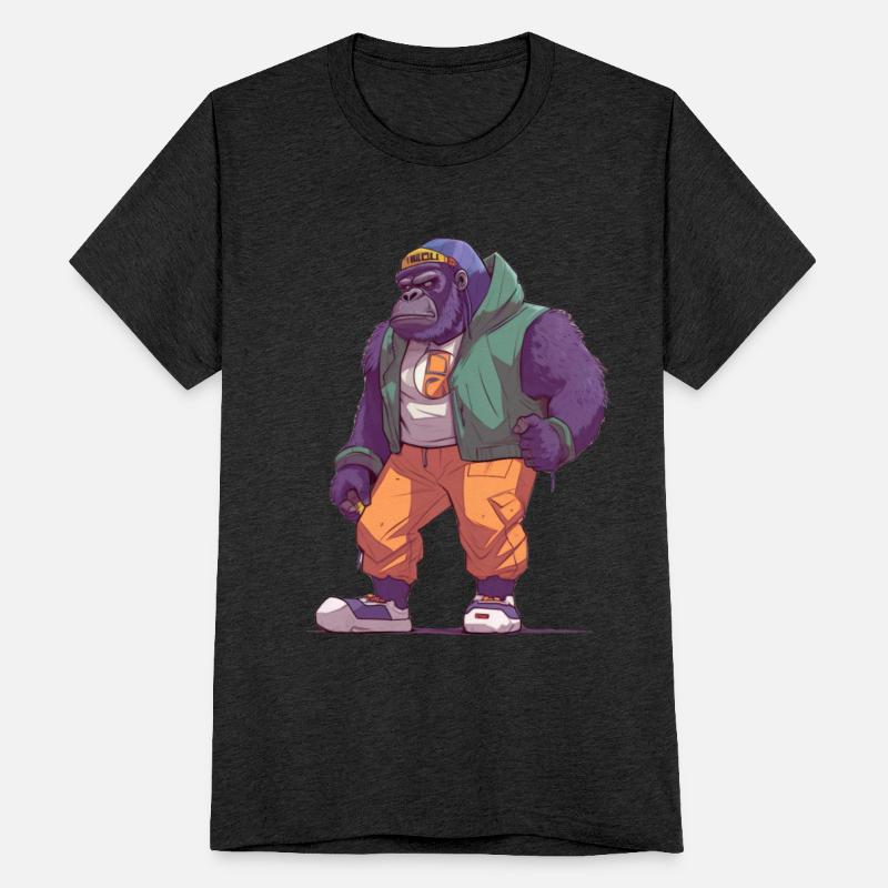 Street Art Gorilla Urban Rap Street Monkey