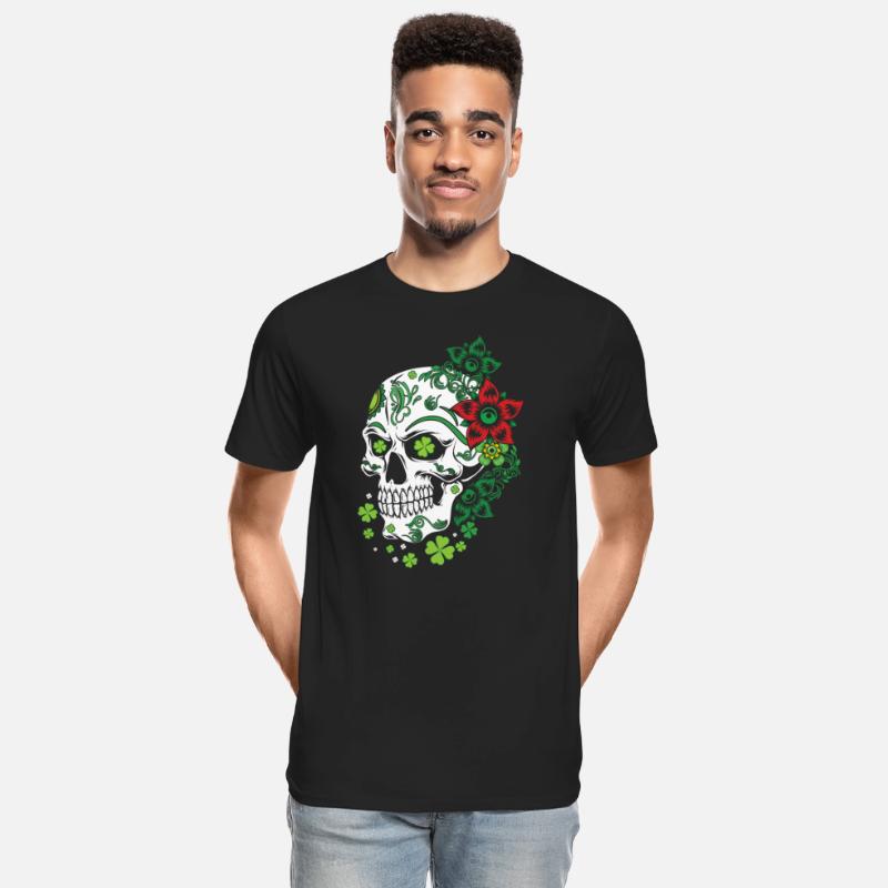 Sugar Bone Floral Shamrock Saint Patrick Day