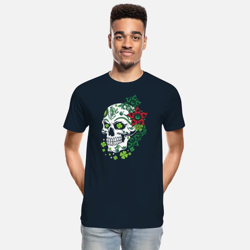 Sugar Bone Floral Shamrock Saint Patrick Day